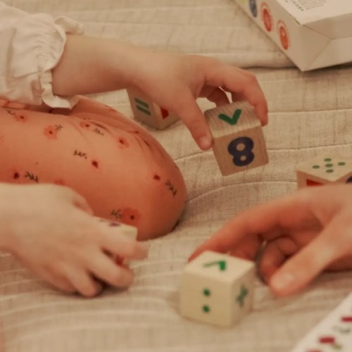 Кубики Ігротеко дерев'яні Математика (900736)