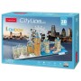 Пазл Cubic Fun Тривимірний пазл CityLine London (MC253h)
