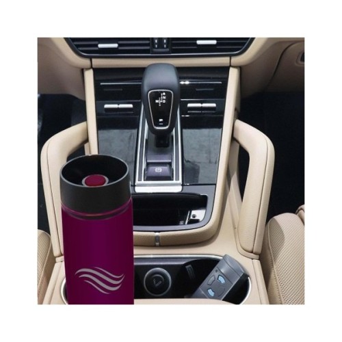 Термокружка Tavialo матовий бордовий колір + 2 ущільнювальних кільця 460 мл (190460103)