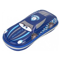 Пенал Cool For School Об'ємний 3D 1 відділення Блакитний (QT-5645-Blue)