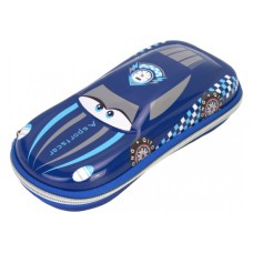 Пенал Cool For School Об'ємний 3D 1 відділення Блакитний (QT-5645-Blue)