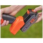 Кущоріз Black&Decker 18 В, 2Ah, насадки- 20 см/8 мм, 10 см/18 мм, (BCSS18D1)