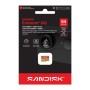 Карта пам'яті SanDisk 64GB microSDXC C10 UHS-I U3 A2 V30 R170/W80MB/s Extreme GO (SDSQXGN-064G-GN6MN)