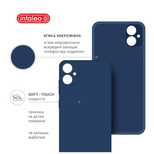 Чохол до мобільного телефона Intaleo SoftShell Samsung Galaxy A06 Blue (1283126609497)