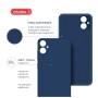 Чохол до мобільного телефона Intaleo SoftShell Samsung Galaxy A06 Blue (1283126609497)
