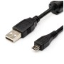 Дата кабель USB 2.0 AM to Micro 5P 0.8m Atcom (9174)