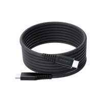 Дата кабель USB-C to USB-C 1.2m 240W magnetic black Choetech (XCC-1051-BK)