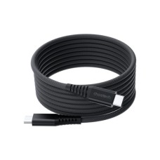Дата кабель USB-C to USB-C 1.2m 240W magnetic black Choetech (XCC-1051-BK)