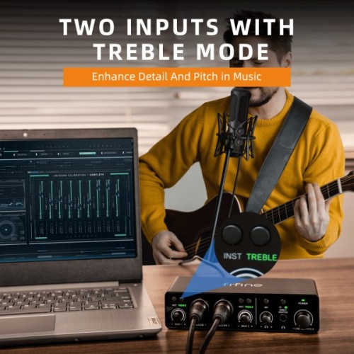 Аудіоінтерфейс Fifine Ampli 3