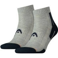 Шкарпетки Head Qperformance Quarter 741018001-650 2 пари Сірий/Синій 35-38 (8718824326856)