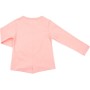 Кофта дитяча Breeze з аплікацією перевертишем "LOVE" (11227-98G-peach)