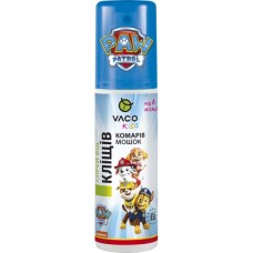 Спрей від комах Vaco Paw Patrol Sensitive Від комарів, кліщів і мошок з Icaridin 10% Для дітей від 6 місяців 80 мл (5901821953641)