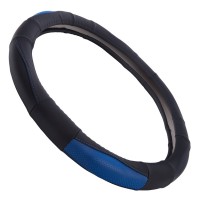 Чохол на руль VITOL M чорно-син (VLOD-L285 BK/BL M)