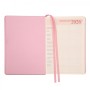 Тижневик Leo planner А5 датований 2026 "Chiara", твердий, рожевий, 368 сторінок (252686)