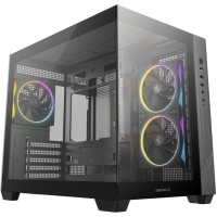 Корпус для ПК Deepcool CG330 3F Black (R-CG330-BKNGM3-G)
