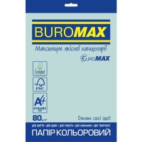 Папір Buromax А4, 80g, PASTEL blue, 20sh, EUROMAX (BM.2721220E-14)