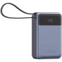 Батарея універсальна Canyon 20000mAh OnPower 600 PD/65W built-in cable Dark Grey (CNS-CPB600DG)