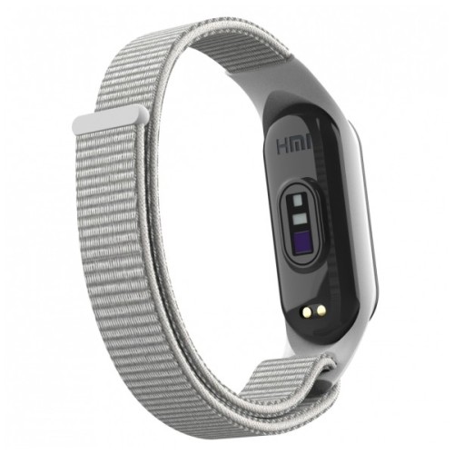 Ремінець до фітнес браслета Armorstandart нейлоновий для Xiaomi Mi Band 7/6/5/4 White (ARM67840)