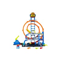 Автотрек Hot Wheels City Гараж з мега петлею (JBM74)