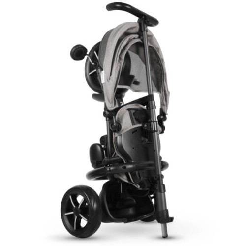 Дитячий велосипед QPlay Rito Star Grey складаний триколісний (S380-11RitoStarGrey)