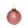 Ялинкова іграшка House Of Seasons Скляні кульки 3 шт D7 см Рожеві (8718861801606)