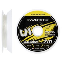 Флюорокарбон Favorite U1 FC 7m 16/0.66mm 59.2lb/26.87kg (1693.11.91)