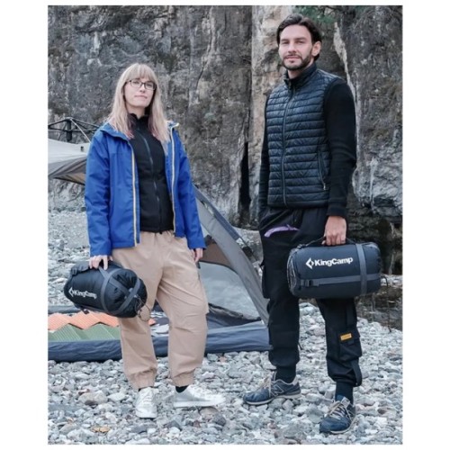 Спальний мішок KingCamp Sevan 250 Grey (KS2422_GREY_L)