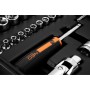 Набір інструментів Neo Tools 94шт, 1/2", 1/4", CrV, кейс (10-062)