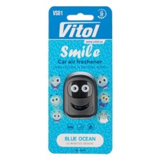 Ароматизатор для автомобіля VITOL Smile Blue Ocean 4мл (VS01) Ароматизатор для автомобіля VITOL Smile Blue Ocean 4мл (VS01)