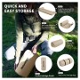 Туристичний килимок Naturehike CNK2450WS020, самонадувний, 200х63х10 см, бежевий (6927595712719)