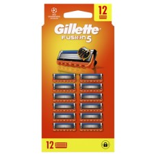 Змінні касети Gillette Fusion5 12 шт. (7702018441075/8006540986141)