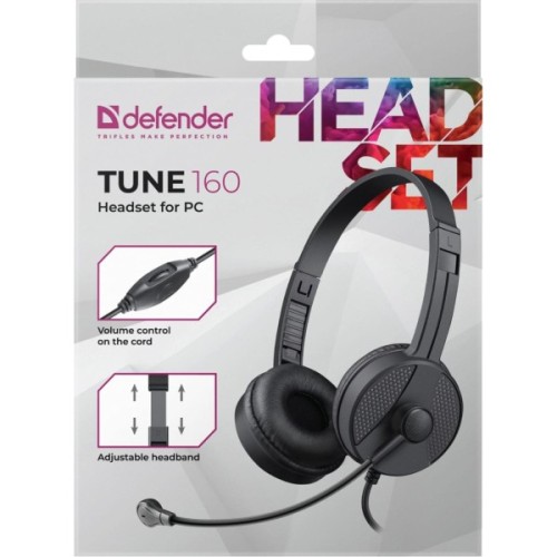 Навушники Defender Tune 160 Black (63164)
