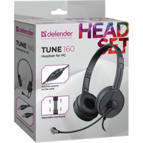 Навушники Defender Tune 160 Black (63164)