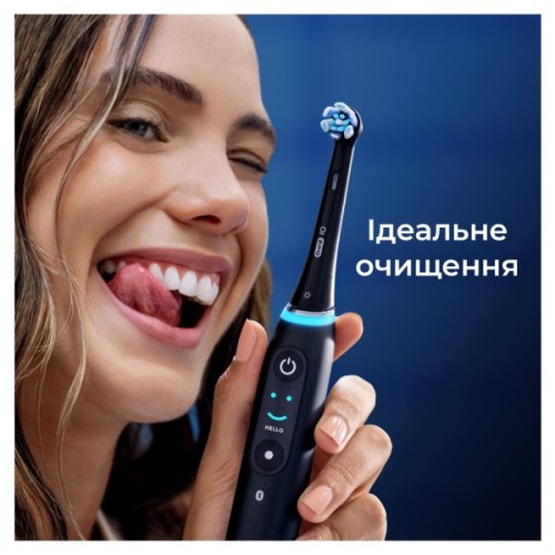 Насадка для зубної щітки Oral-B iO Ultimate Clean (Black) 8 ct XXL Pack (8700216778442)