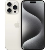 Мобільний телефон Apple iPhone 15 Pro 256Gb (Grade B) White Titanium USED (iP15Pr25WhT_B)