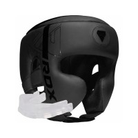 Боксерський шолом RDX F6 Kara Matte Black M (HGR-F6MB-M)