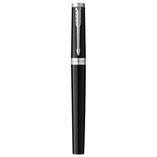 Ручка пір'яна Parker INGENUITY Black Lacquer CT FP F (60 111)