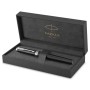 Ручка пір'яна Parker INGENUITY Black Lacquer CT FP F (60 111)