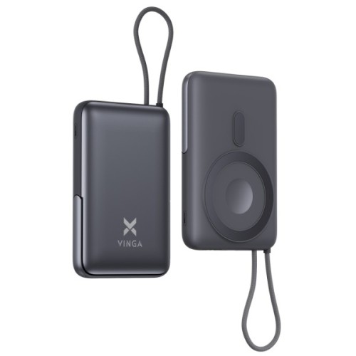 Батарея універсальна Vinga 10000 mAh 22.5W/15W/2.5W Wireless (VPBB1022WL)