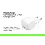 Зарядний пристрій Belkin USB-C PD20W PPS white (WCA009KQWH)