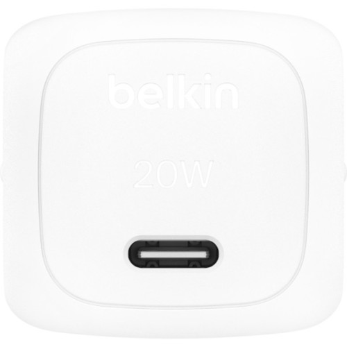 Зарядний пристрій Belkin USB-C PD20W PPS white (WCA009KQWH)