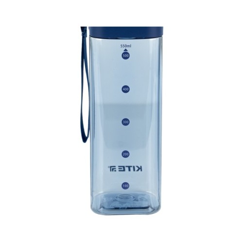 Поїльник-непроливайка Kite квадратна, 550 мл, блакитна (K24-1209-1)