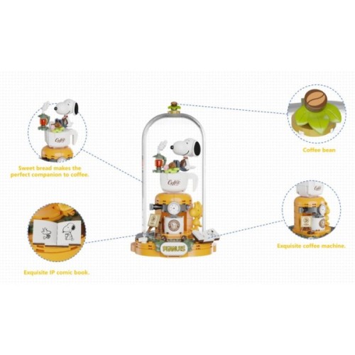 Конструктор Pantasy Snoopy - Coffee Time (86903)