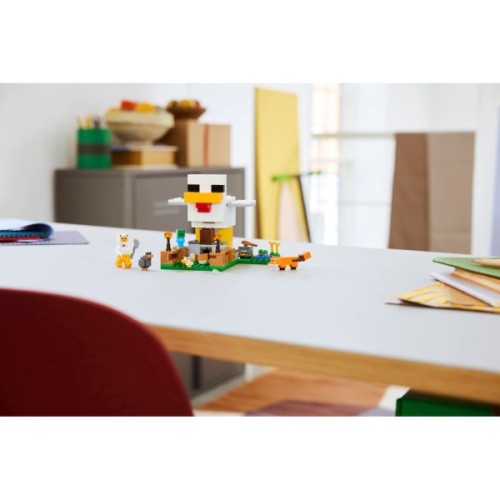 Конструктор LEGO Minecraft Куряча ферма (21585)