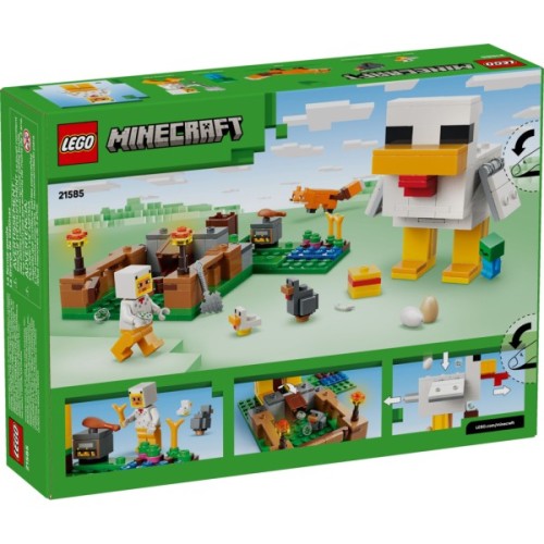 Конструктор LEGO Minecraft Куряча ферма (21585)