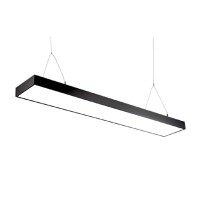 Світильник Євросвітло Sign-48 підвісний лінійний на тросах 48Вт 4200К чорний