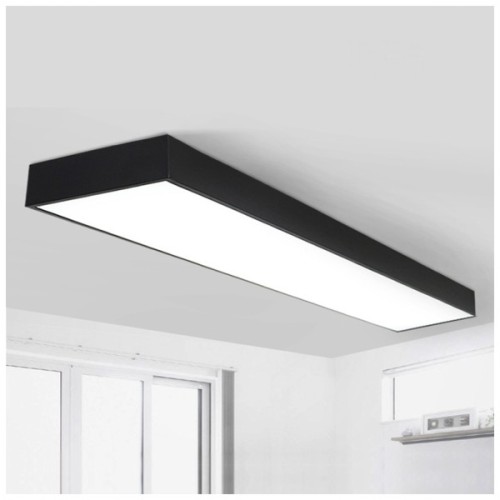 Світильник Євросвітло Sign-48 підвісний лінійний на тросах 48Вт 4200К чорний