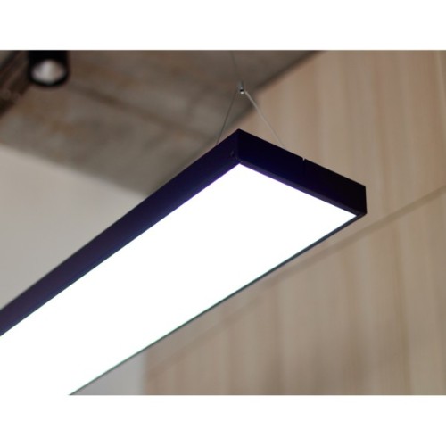 Світильник Євросвітло Sign-48 підвісний лінійний на тросах 48Вт 4200К чорний