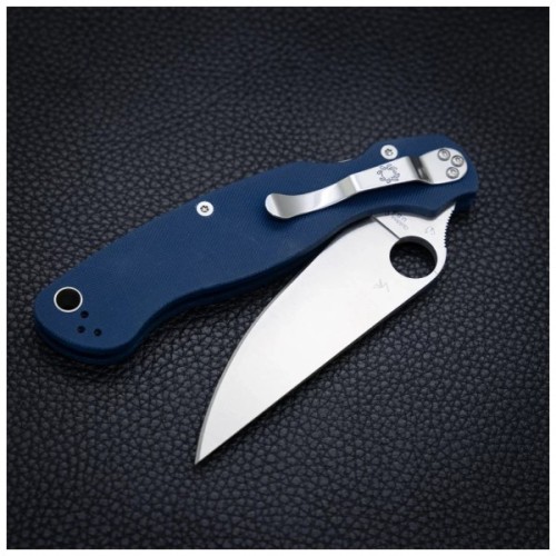 Ніж Spyderco Military 2 CPM SPY27 G-10 Cobalt Blue (C36GPCBL2)