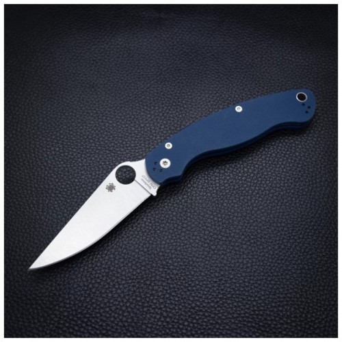 Ніж Spyderco Military 2 CPM SPY27 G-10 Cobalt Blue (C36GPCBL2)
